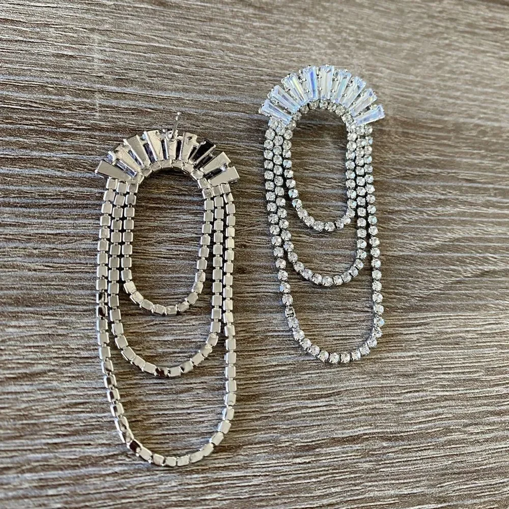 Anthropologie statement rhinestone